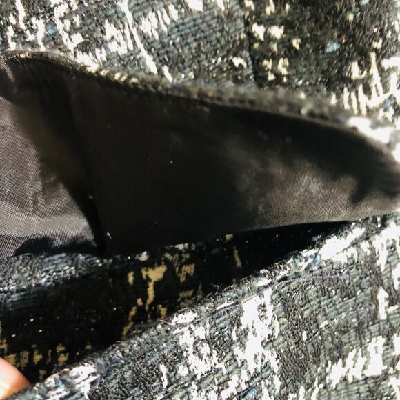 Kasper Black Tweeted Blazer Jacket Sz 2P - Picture 8 of 13